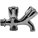 RUBINETTO "DUPLEX" 1/2" FLUXY 1/2