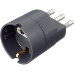 ADATTATORE SPINA 16A / PRESA P30 GRIGIO