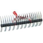 Rastrello aeratore doppio stars acciaio denti 11/21 cm 36 o.mm 26 Stars