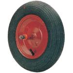 RUOTE P/CARRIOLE VIGOR PERNO LUNGO 21 CM PIENA