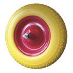 RUOTE P/CARRIOLE VIGOR CUSCIN. PERNO LUNGO 21 CM SCHIUMA