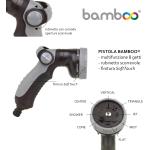 Pistola bamboo 8 getti