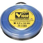 FILO DECESPUGLIATORI VIGOR SPIRAL-ALU-BLUQUADRO 30 M D.4 MM