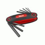 CHIAVI MASCHIO ESAGONALI SERIE 8 PEZZI CRV