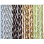 TENDA ELICOIDALE LUNA cm. 125 x 230 - AVANA/TRASPARENTE