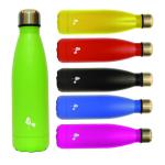 BOTTIGLIE ACCIAIO INOX VIGOR COLORI MISTI 500 ML