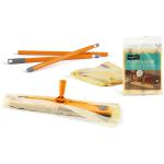 Perfetto Pulipolvere Scopa Catturapolvere + Retine-con Manico 3 Pezzi, Zucca, Cm 130