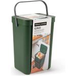 Perfetto PATTUMIERA UMIDO/RIFIUTI ORGANICI DA APPENDERE - coll. GINO - 12 lt. - VERDE BOSCO