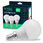 V-TAC Lampadina LED E14 4,5W P45 6500K (Box 3 Pezzi) VT-2156