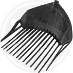 FORCA P/CAVALLI ABS NERO 14D 36CM S/MANICO C/VITE - PAPILLON