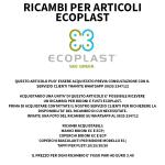 RICAMBIO PER BIDONE ECOPLAST 20/30/35/50 LITRI E FUSTO 10/25/30/50LT
