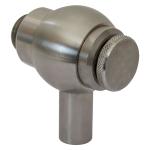 RUBINETTO TUTTO INOX 'ANTIGOC.' 3/8 MANOPOLA A VITE 18/10