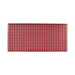 PANNELLO PORTAUTENSILIFORATO 100 X 50 colore rosso