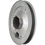 PULEGGIA ZINCATA CM.18 PER RULLO OTTAGONALE