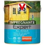 IMPREGNANTE PER LEGNO ALL'ACQUA - LINEA EXPERT Mogano lt. 0,75