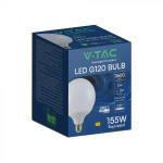 V-TAC PRO Lampadina LED Chip CREE E27 22W 120LM/W G120 4000K