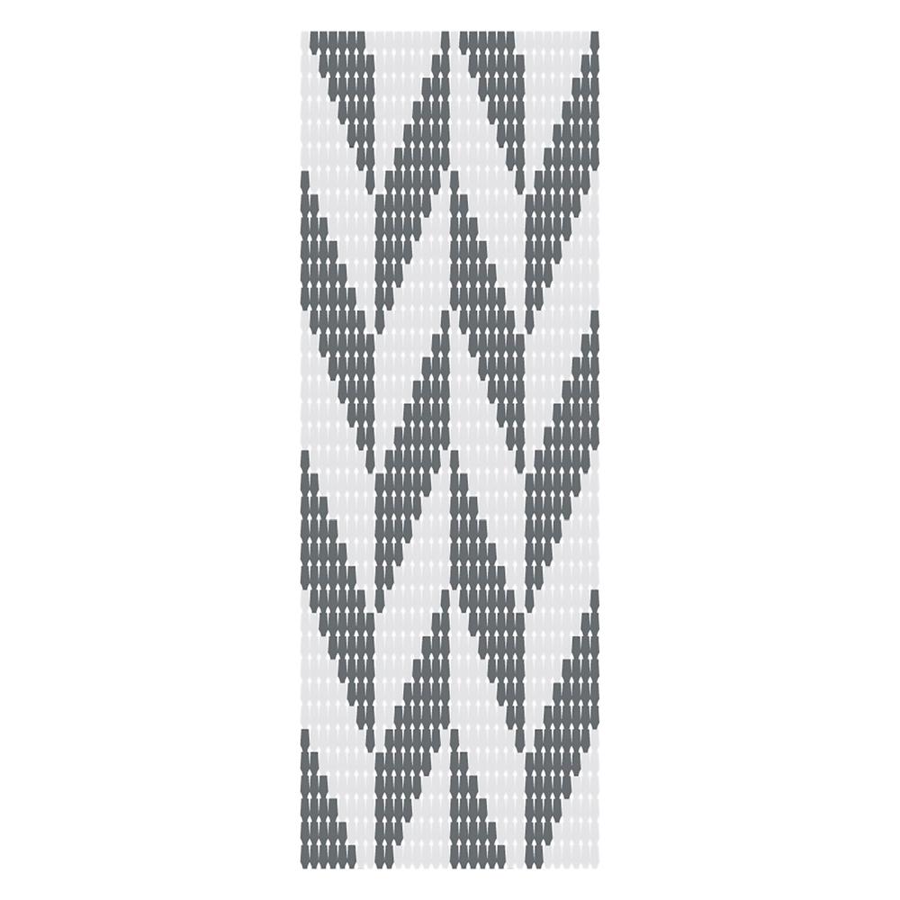 TENDA A PIASTRINE cm. 120 x 240 'disegno cubi'