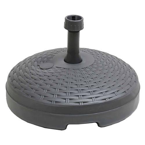 BASE OMBREL.PVC RATTAN D.45 TUBO D.35 COL.ASS LT.22 GRIGIO