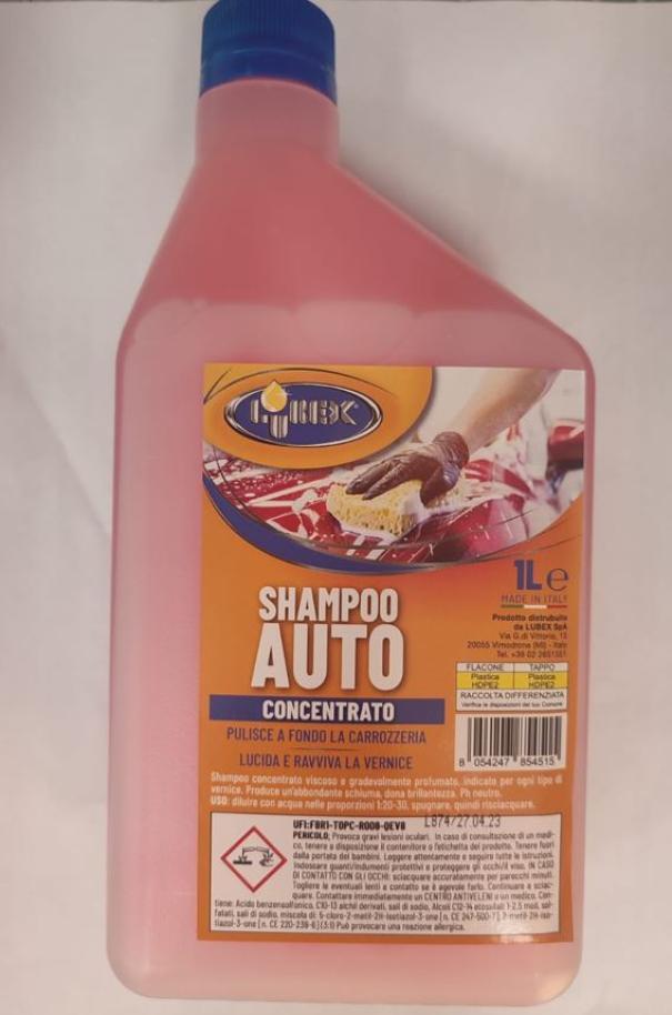 SHAMPOO AUTO CONCENTRATO ml 900