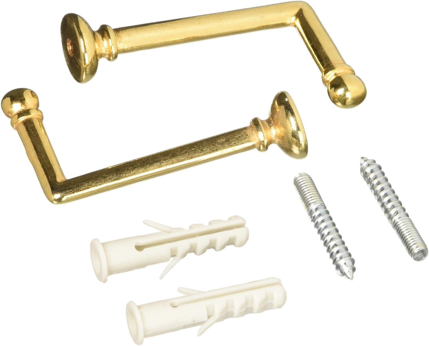 GANCIO PER TENDA 'ROMA' mm. 25 - pz 2 oro