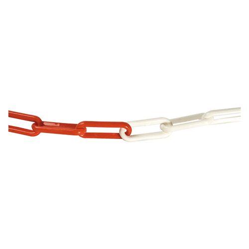 CATENA SEGNALETICA BICOLORE Ø mm. 6 x 36 x 19 x mt.5