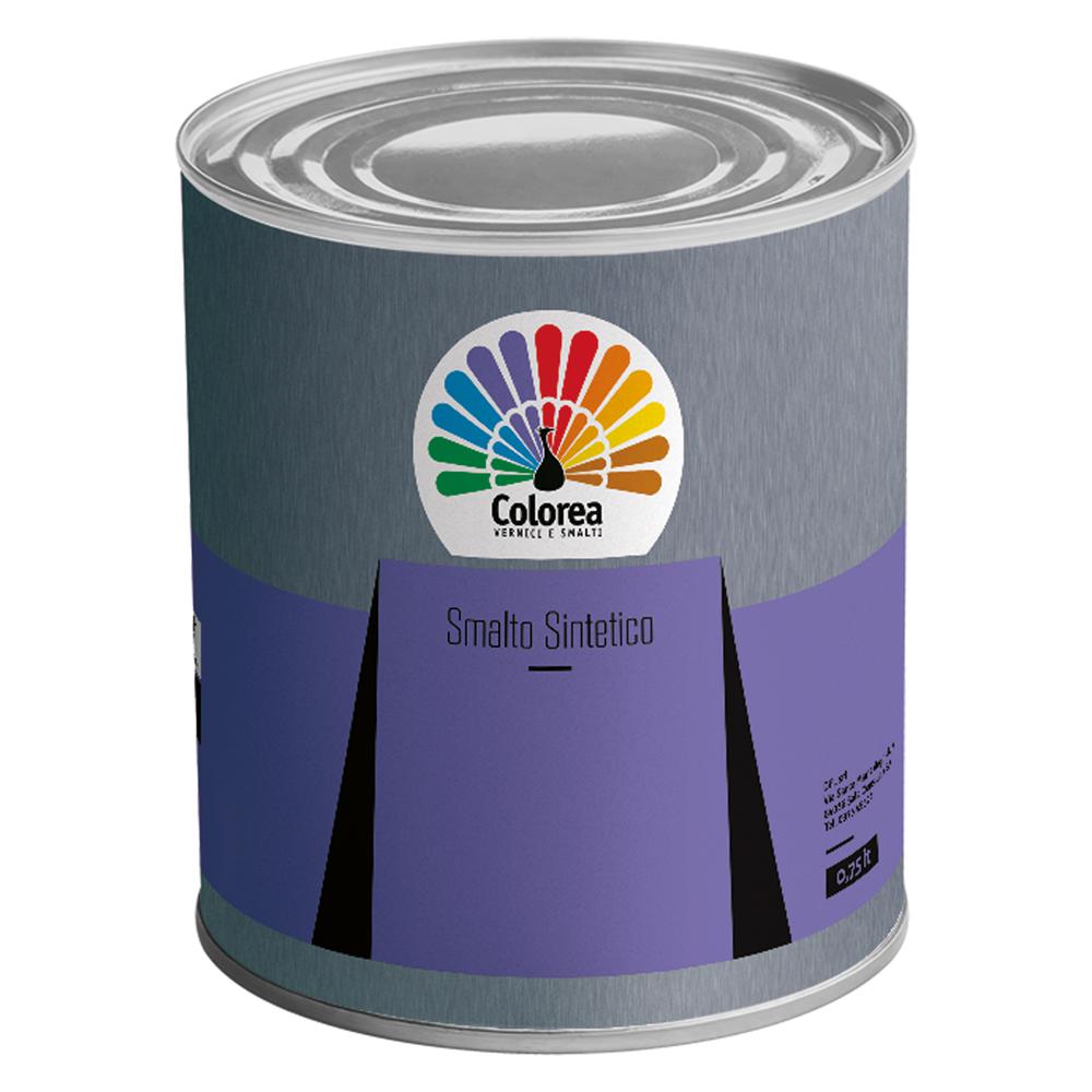 SMALTO SINTETICO 'COLOREA' Lt. 0,125 Bianco lucido