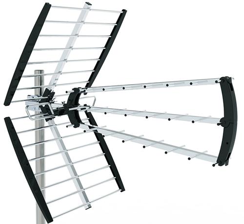 ANTENNA UHF LTE 4G 39 ELEMENTI 55X106CM "PRO"