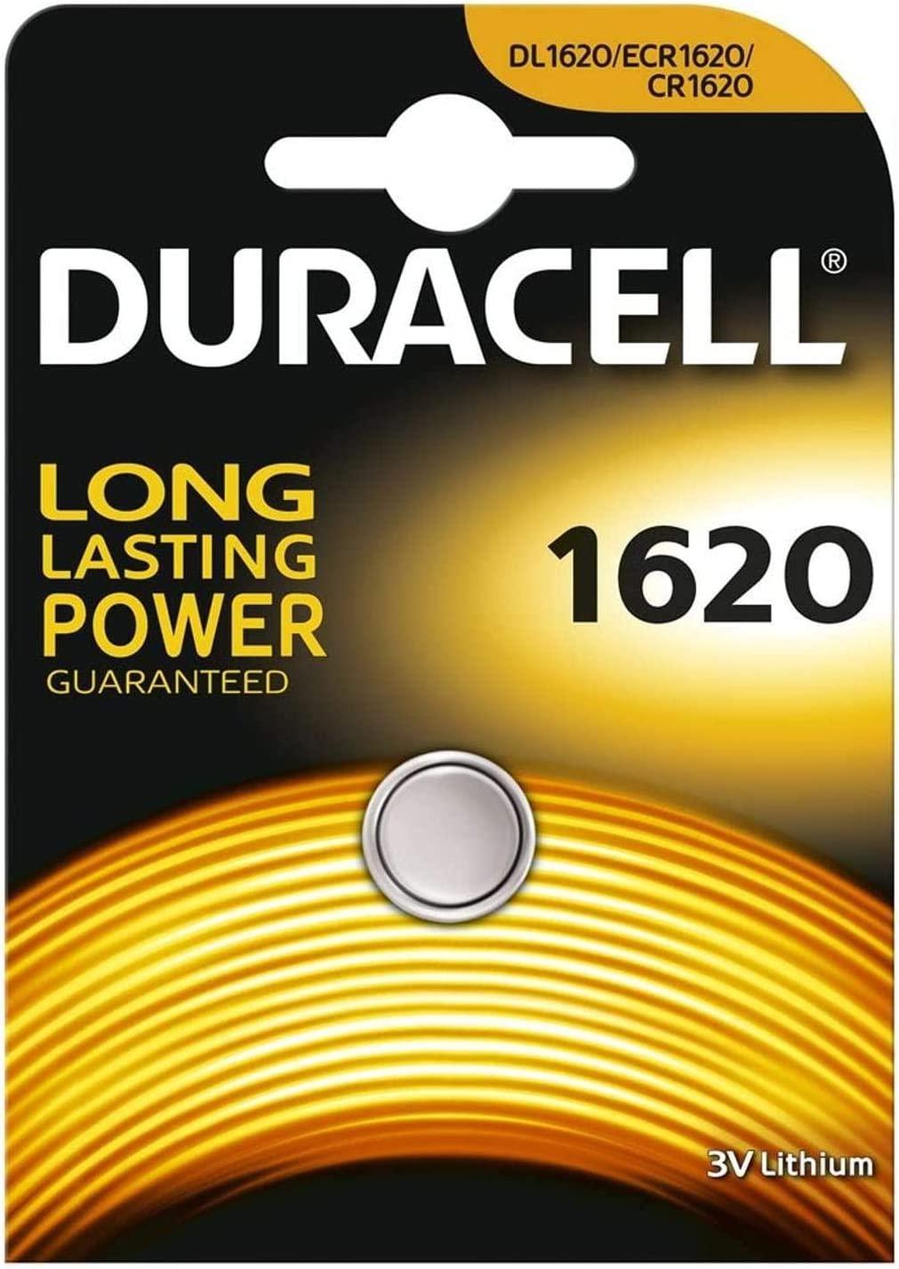 BATTERIE DURACELL PIATTA (BL. 1PZ) "CR1620" MINIMICRO