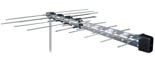 ANTENNA LOGARITMICA SPINA "F" 32 ELEMENTI 87X117 CM