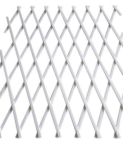 TRALICCIO ESTENSIBILE PVC BIANCO 3X1 MT.