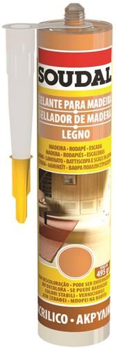 SILICONE ACRILICO SOUDAL "LEGNO MERBAU" 300ML