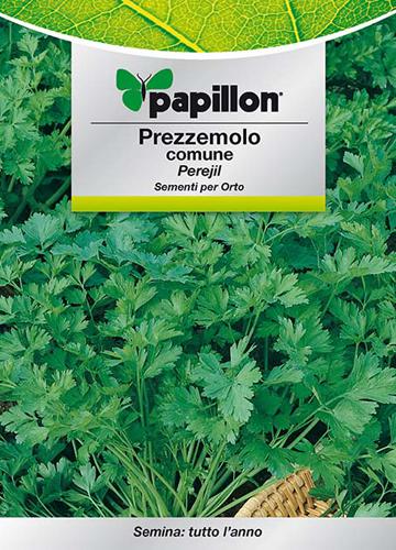 SEMI ORTO PAPILLON "PREZZEMOLO COMUNE" - CF. BUSTA 8 GR.