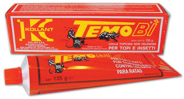 COLLA NON VELENOSA TOPI E INSETTI "TEMO BI'" KOLLANT 135GR