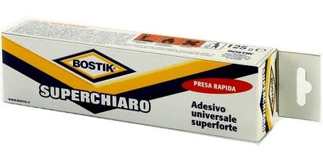 ADESIVO UNIVERSALE BOSTIK SUPERCHIARO 15GR