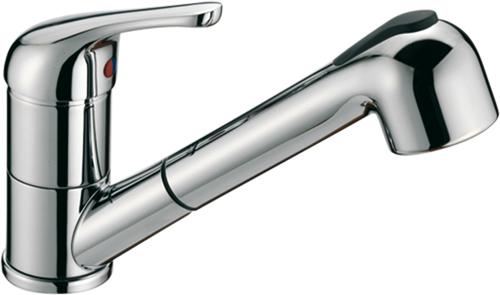 MISCELATORE LAVELLO CUCINA CON DOCCETTA "ALBA" MAURER Ø40MM -RUB11