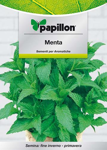 SEMI ERBA AROMATICA PAPILLON "MENTA" - CF. BUSTA 0,3 GR.