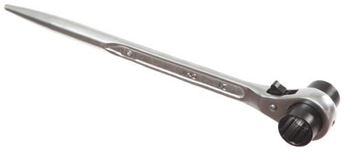 CHIAVE X PONTEGGI A CRICCHETTO ZINCATA 21X22MM EX67891