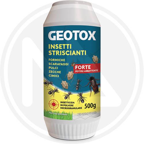 INSETTICIDA POLVERE PER SCARAFAGGI E FORMICHE "GEOTOX" KOLLANT 500GR