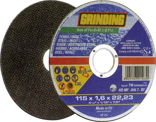 MOLA TAGLIO FERRO E ACCIAIO INOX "HD MF" GRINDING 230X1,9MM