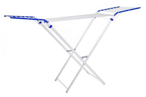 STENDIBIANCHERIA CAVALLETTO ALLUMINIO "ALEX" 192X57X112H CM.(126)