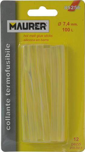 COLLA TERMOFUSIBILE STICK MINI Ø7,4X100MM MAURER CF.12PZ.
