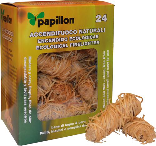 ACCENDIFUOCO PAPILLON NATURALE CF 24PZ