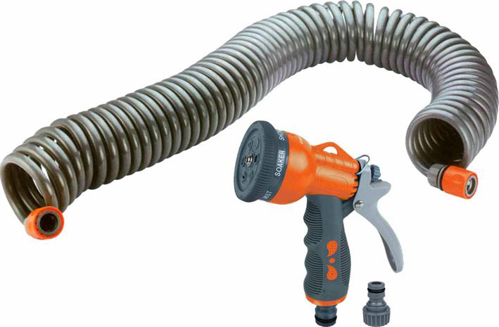 TUBO INNAFFIO SPIRALE PAPILLON 15MT C/LANCIA - CF. IN SCATOLA