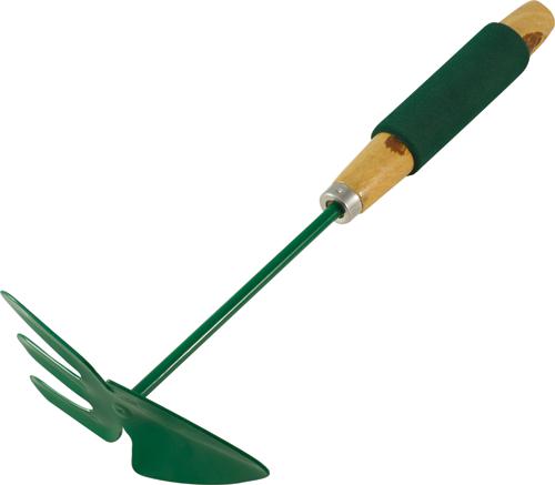 ZAPPETTA CUORE/TRIDENTE MANICO LEGNO SPUGNA PAPILLON