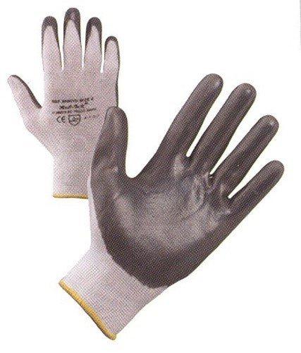GUANTI LAVORO NITRILE GRIGIO "GLOVEX" 9" MAURER - CF. CAVALIERE