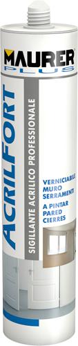 SILICONE ACRILICO "ACRILFORT" MAURER PLUS BIANCO 310ML