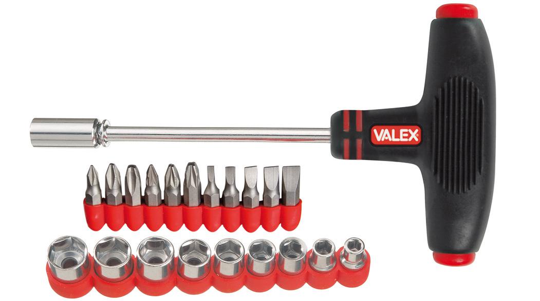 CACCIAVITE PORTAINSERTI ''T'' 22 PZ.