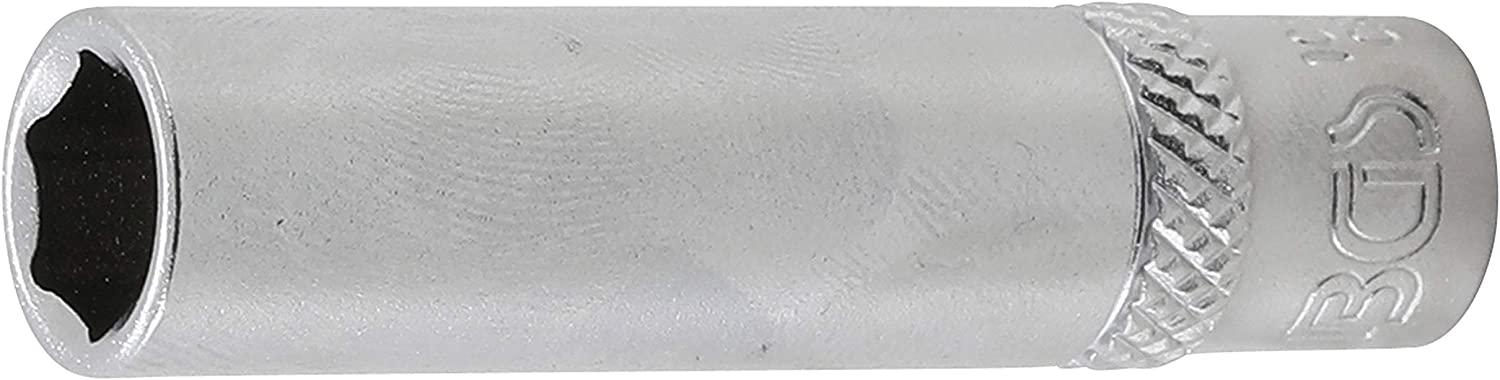 BUSSOLA CV SATINATA LUNGA ATT. 3/8'' ESAG. 8 MM L. 50