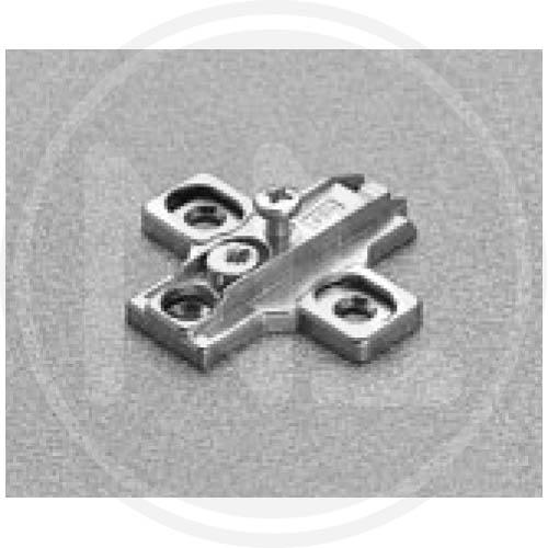 BASETTA PER CERNIERA art. B2R3E09 H0 - TIPO REGOLABILE 'SALICE '