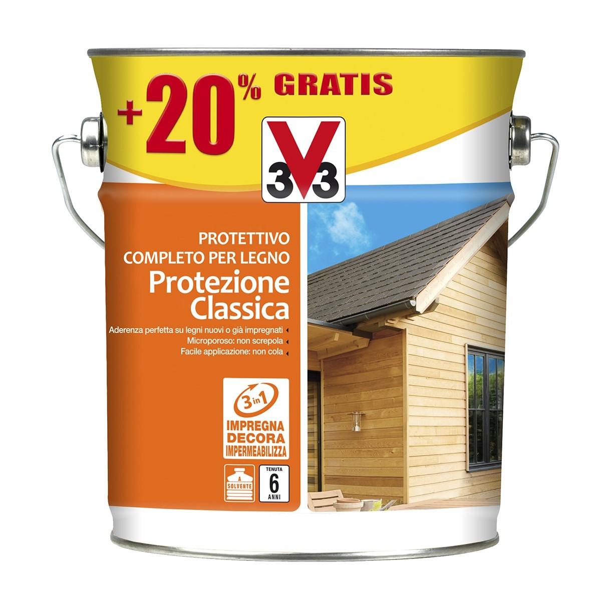 PROTETT.COMPL PER LEGNO CLASSIC - INCOLORE - LT. 2,5